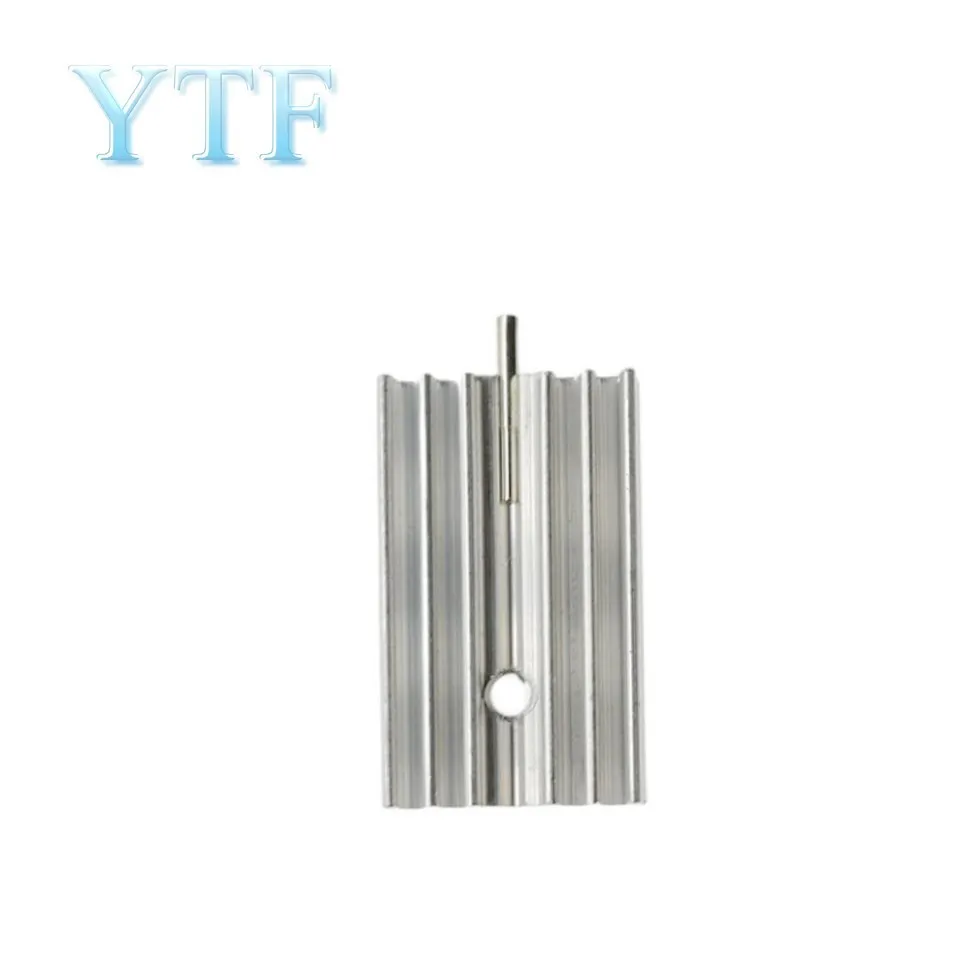 10PCS/LOT Heatsink Radiator Cooler Radiator 25x15x10MM High Quality To 220 transistor Heat Sink With Pin