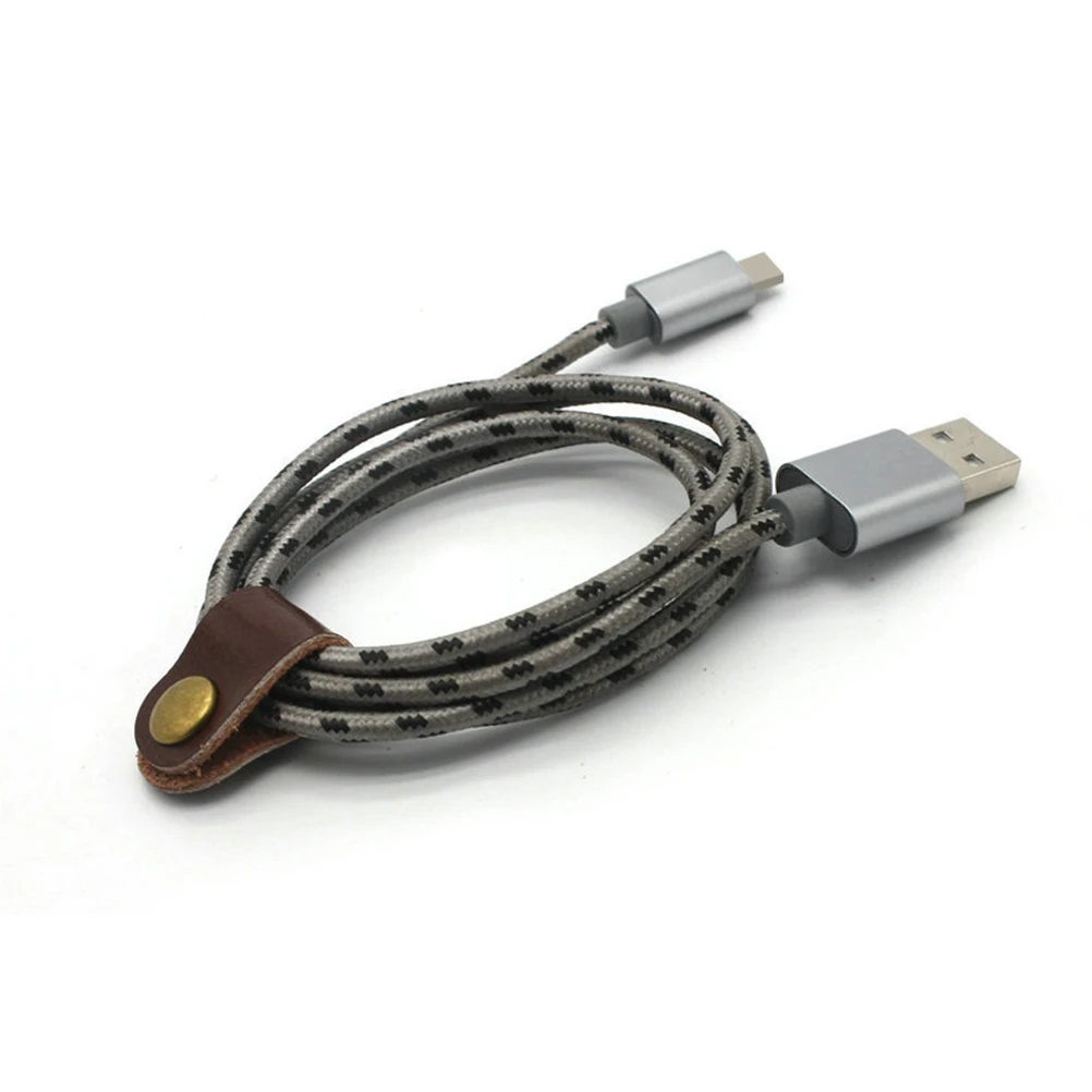 

15pcs Cord Organizer Durable Flexible Wire Winder Snap Button Earphone Cable Holder Travel Home Office Use