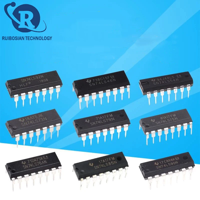 10PCS SN74LS74N SN74LS46N SN74LS51N SN74LS54N SN74LS73N SN74LS83N SN74LS85N SN74LS90 SN74LS92 SN74LS93 SN74LS107N SN74LS112 DIP