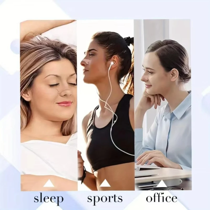 

50/100pcs Snoring Stickers Breathing Nose Strips Physical Airway Expansion for Improved Nose Vent Anti-Snoring Comfort Sleep Aid