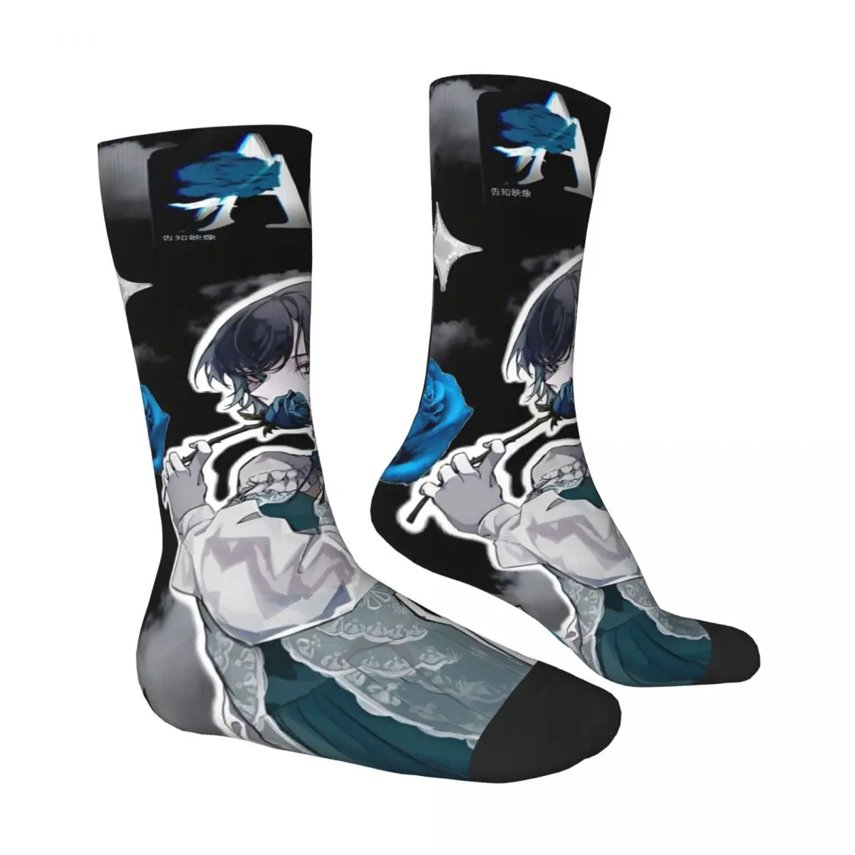 Ado Wish Tour japon chanteur chaussettes Ado Hibana World Tour 2025 bas modernes automne antidérapant adultes hommes chaussettes chaussettes d'escalade