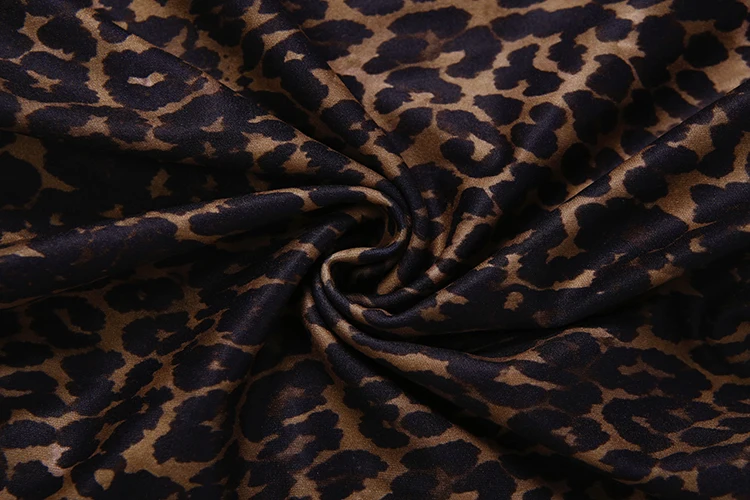 Weird Puss Bandage-Kleid mit offenem Rücken für Damen, Leopardenmuster, Mesh-Patchwork, unregelmäßiger Saum, tiefer Ausschnitt, modischer Trend, Party, figurbetont – Detail 10
