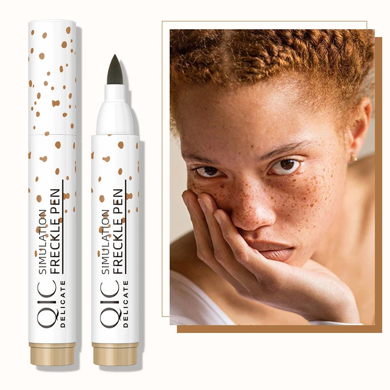 1Pc Simulation Freckle Pen Dark Light Brown Liquid Freckle Pen Long Lasting Makep Tool Cosmetic