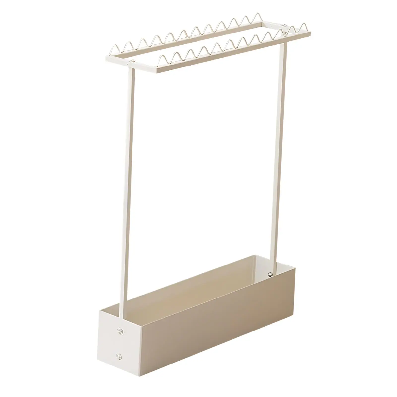 Tennis Racket Organizer Stand Carbon Steel Badminton Racket Storage Display for Home School Gym Equipment Management