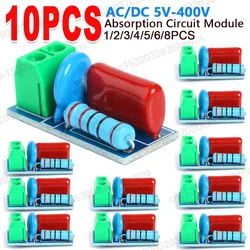 1/2/3/5/10PCS RC absorpcja/Snubber moduł obwodu przekaźnik antyzakłócający moduł zabezpieczający przed kontaktem