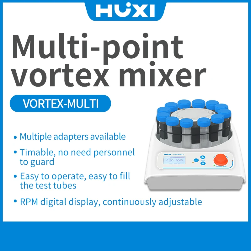 HUXI anpassbares Labor für Vortex-Mixer, Mehrpunkt-Shaker mit OEM-Unterstützung