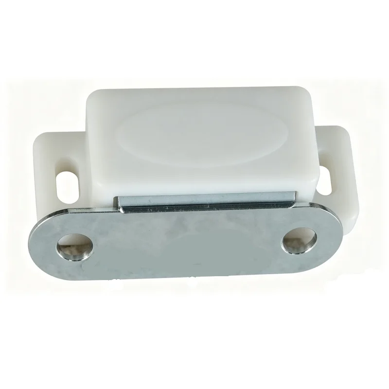Household Simple Strong Magnetic Plastic Hardware Accessories for Furniture Cabinet Doors, Cabinets and Drawers
