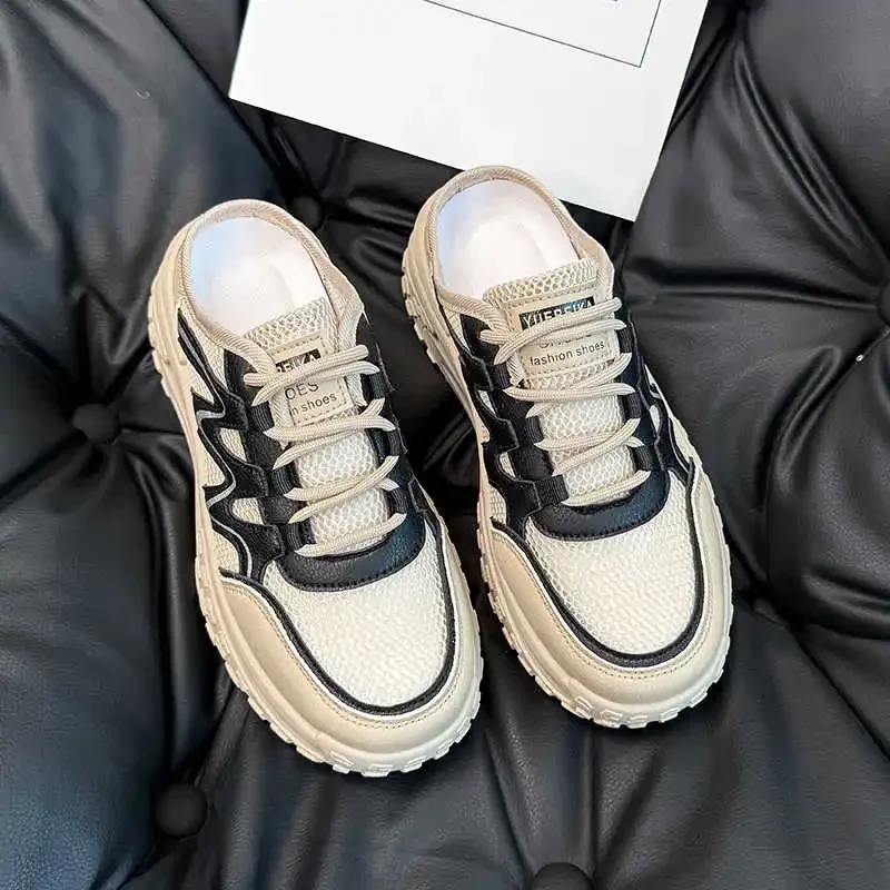 

Flat-heeled Ecoleather Women's Luxury Flat Training Sneakers Woman Sport Shoes Women White Tenya Sapateneis Boty Jogging