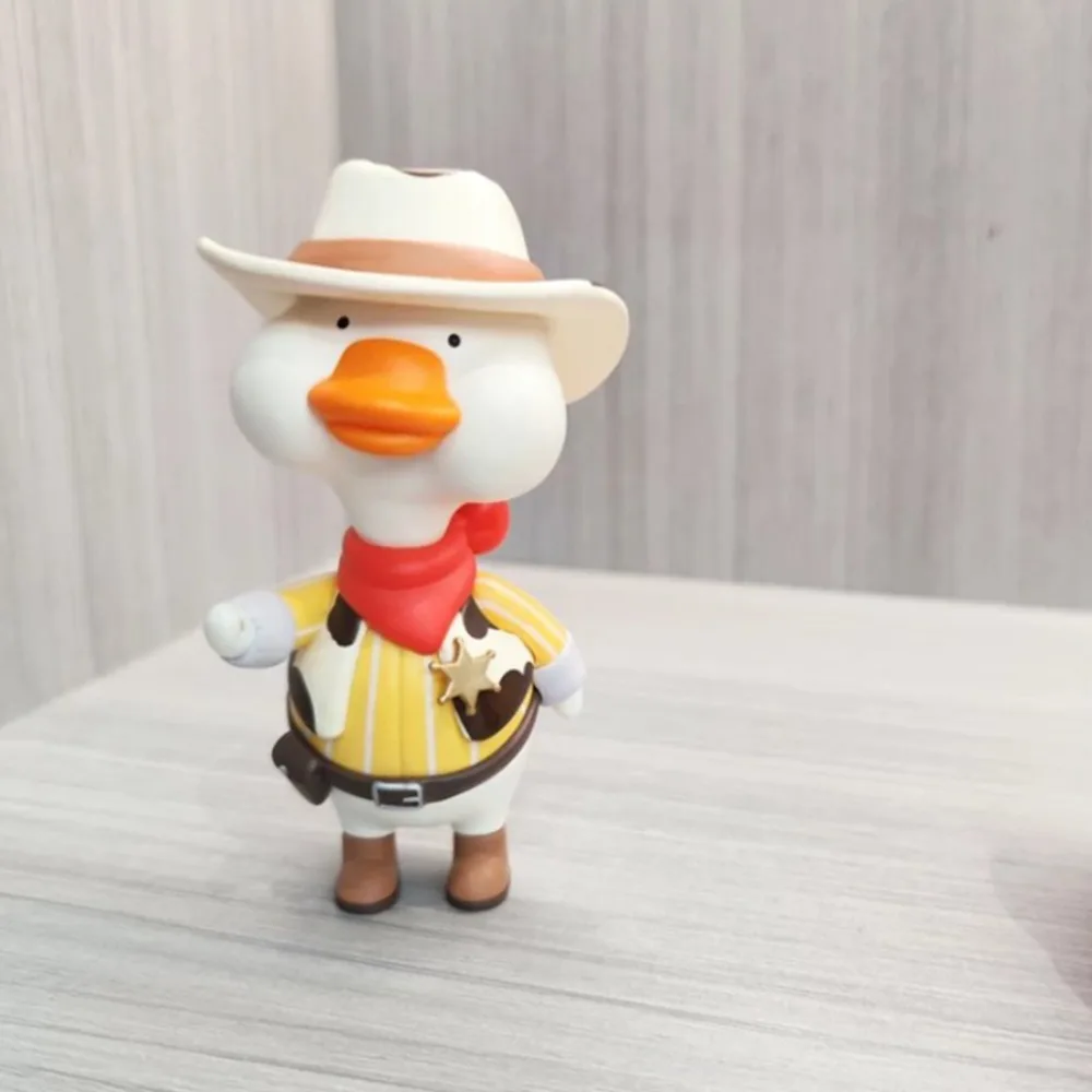 BUYABUZAYANG Cute Duck Blind Box GET WU BU YA Series Ornament Girl Genuine Cute Includes Various Occupations Hidden Models Cards