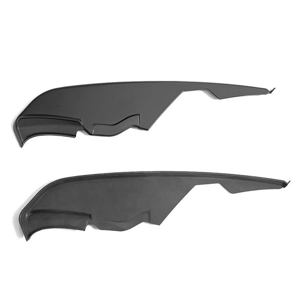 Front Bumper Side Air Intake Vent Trim For Ford Mustang 2015-2017 MD Style Car Fog Lamp Cover Splitter Lip Guard Plate Spoiler