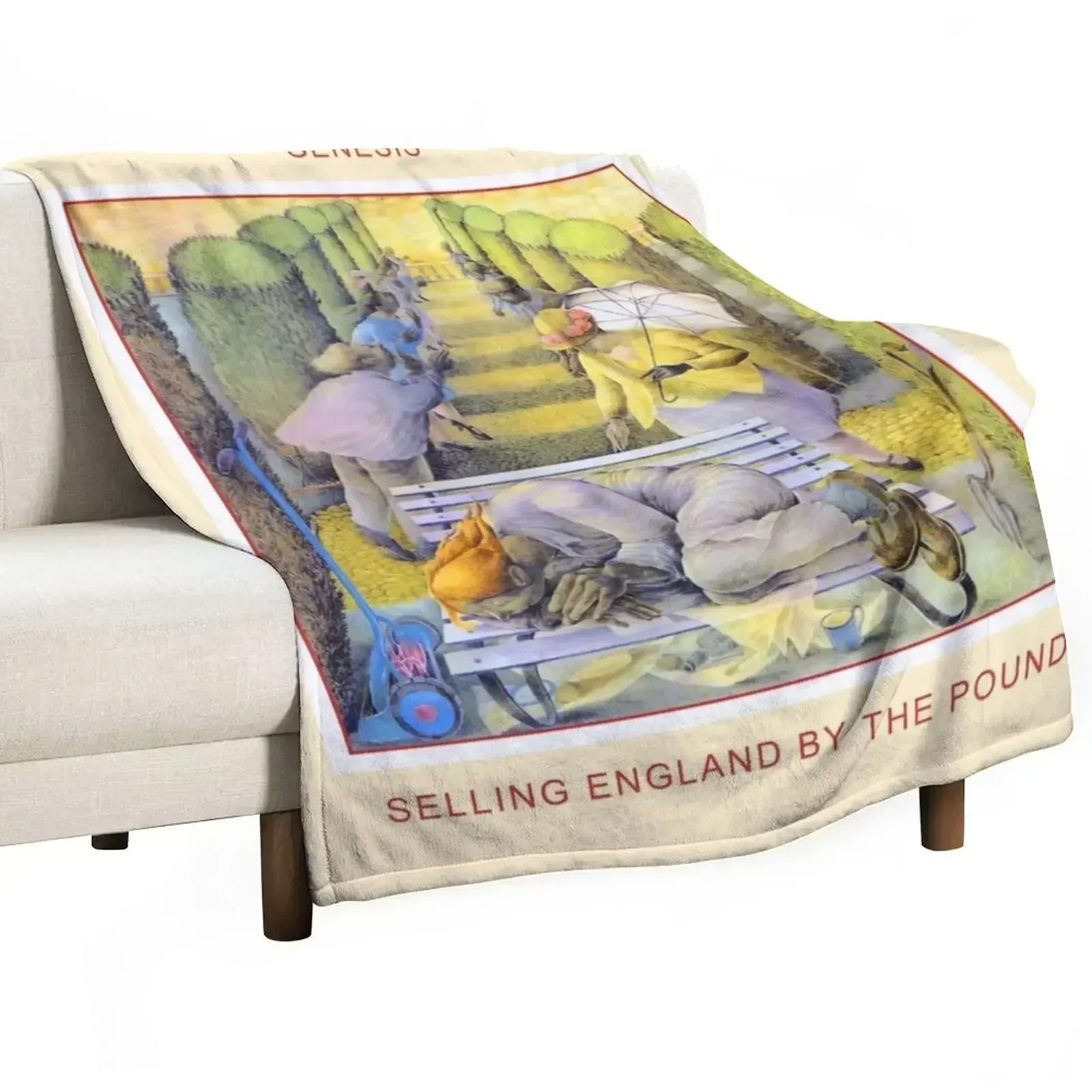 Selling England By the Pound (HQ) Throw Blanket Decoratives Decorative Throw Picnic Softest Loose Blankets
