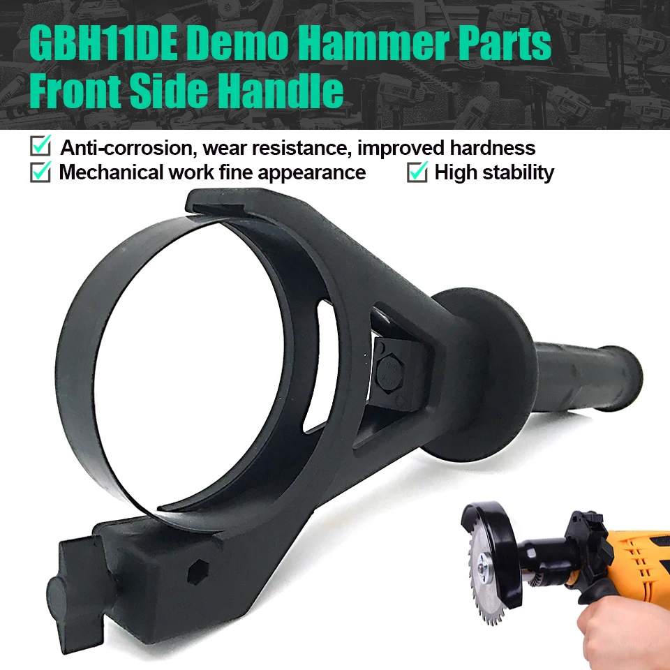 

Front Side Handle Replace For Bosch GBH11DE GBH 11DE 513631-1 Demolition Hammer Spare Parts Accessories Hardness Good Fast