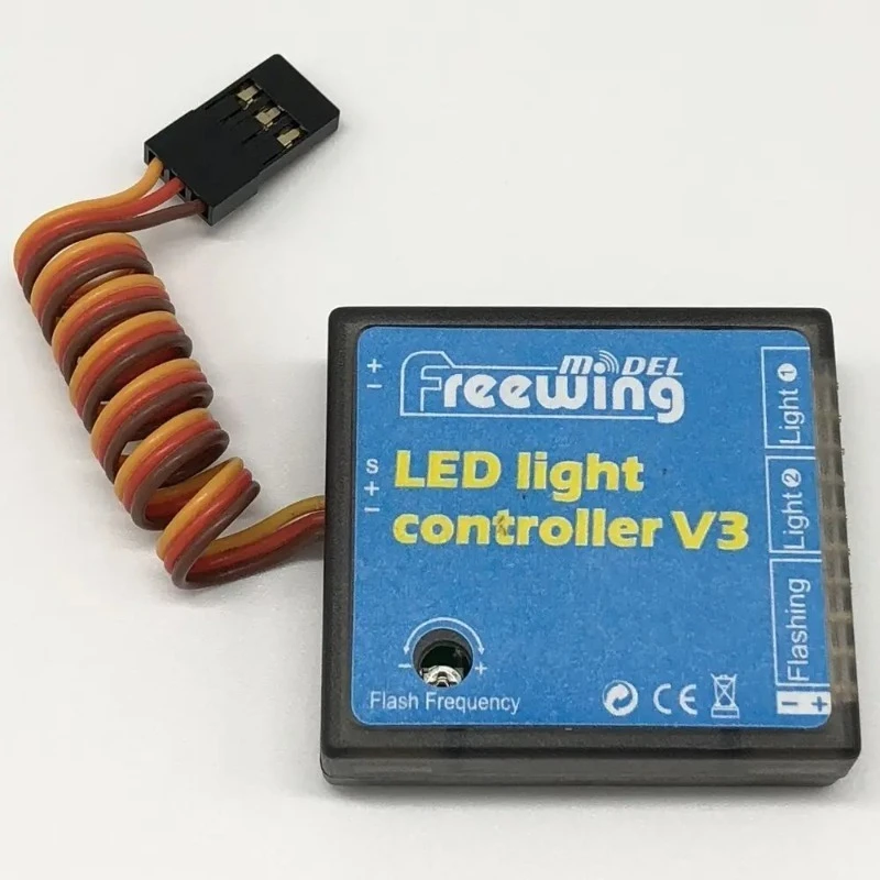 1pcs new Freewing LED Light Controller V3 for Yak130 Yak-130 90mm Stinger 90mm P51 RC Jet Plane Ready2fly