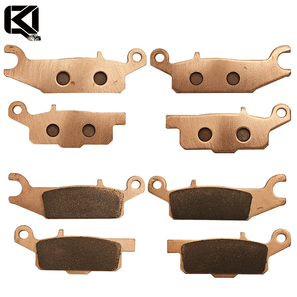 

Motorcycle Front Rear Brake Pads Copper Based For YMH YFM550 YFM 550 Grizzly 2009-2014 YFM700 YFM 700 Grizzly FGPW PFG 2007-2015