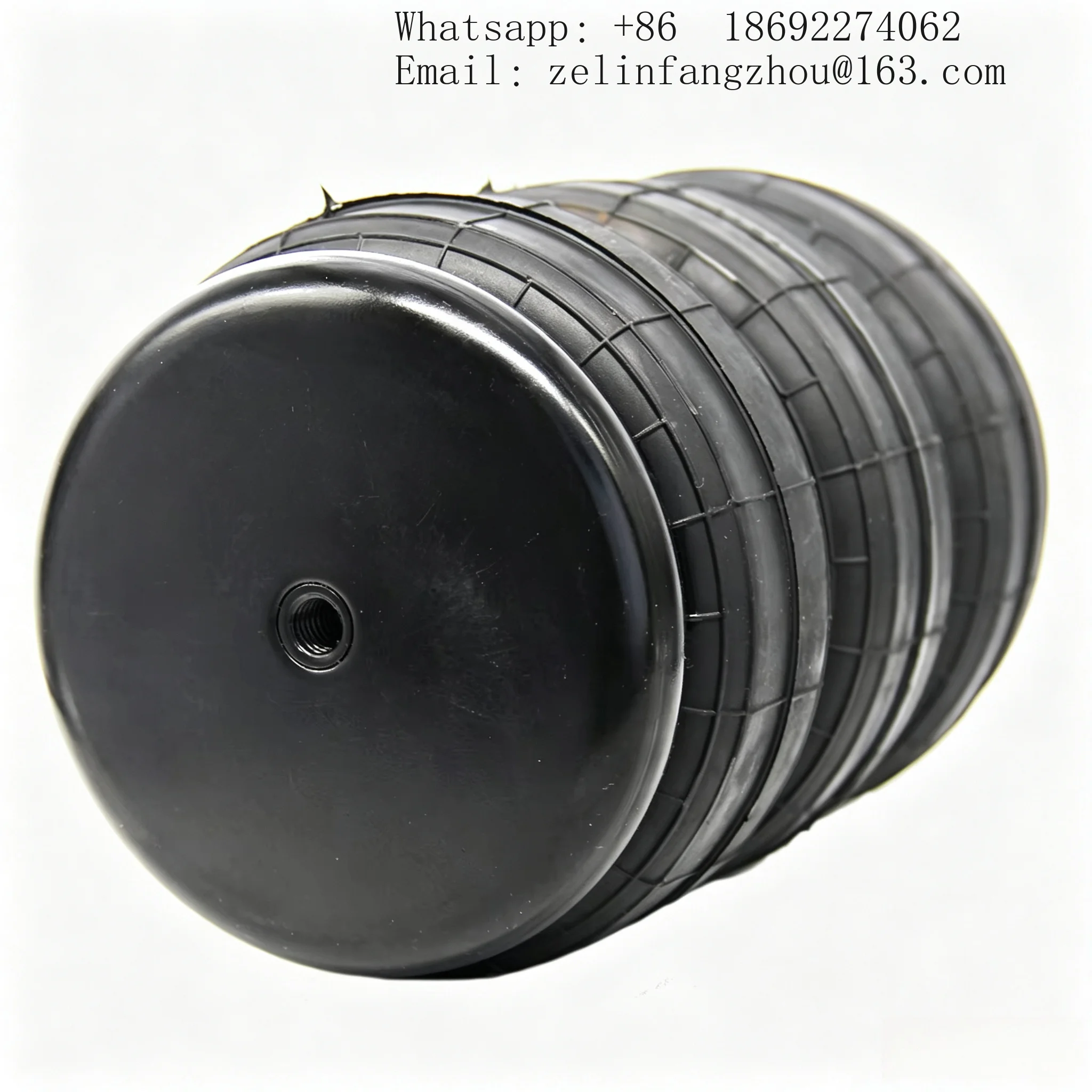 Senho 3S2300 Universal Triple Convoluted Rubber Air Spring Bellows Bag for Light Truck Air Suspension Heavy Duty
