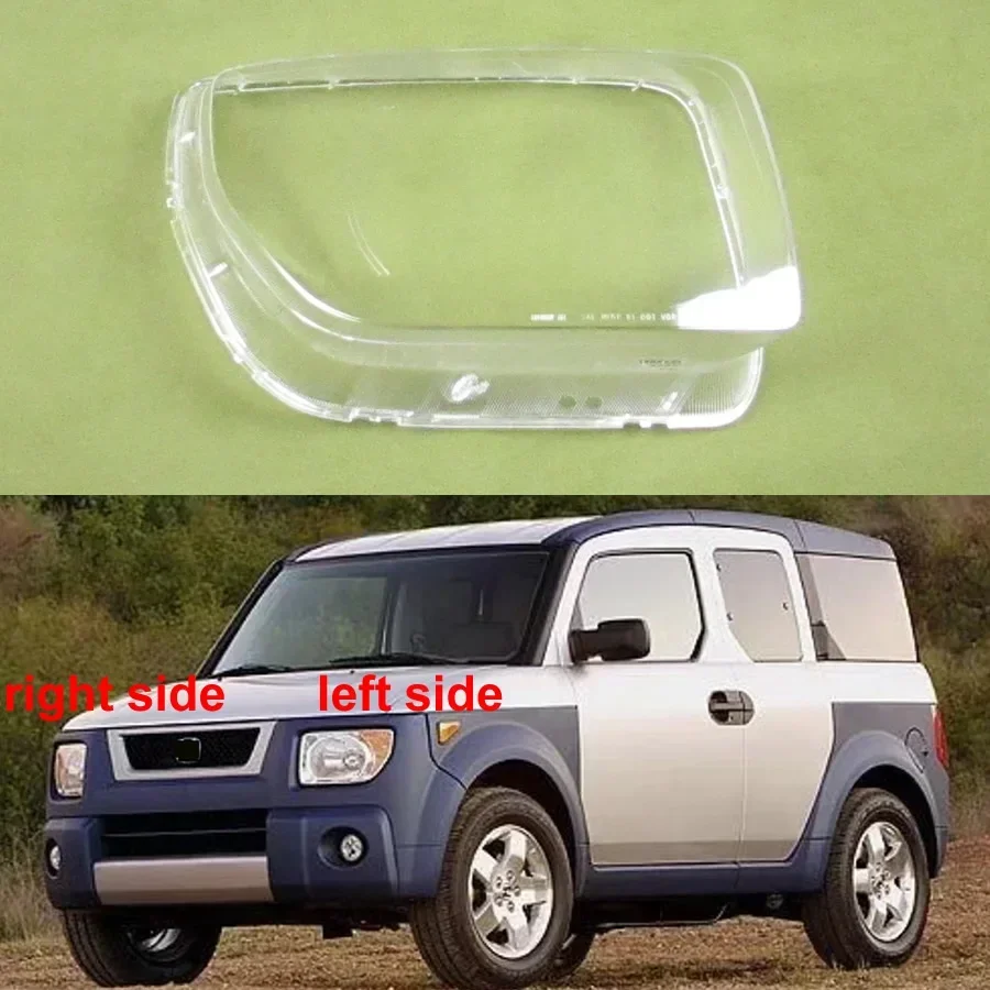 

Прозрачная маска для корпуса налобного фонаря для Honda Element 2002 2003 2004, корпус налобного фонаря из оргстекла, замена оригинальных линз