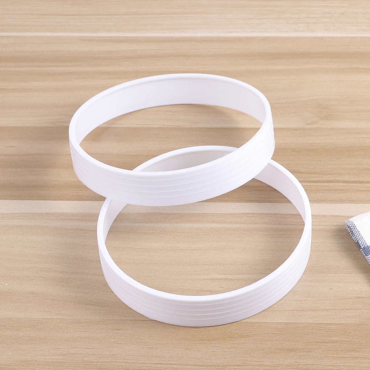 2 قطعة حلقة ثقب وضع حلقات الثقب الأخضر 108 مللي متر مادة PP متينة ملحقات وضع الجولف التدريب المعونة حلقة بلاستيكية خضراء #6