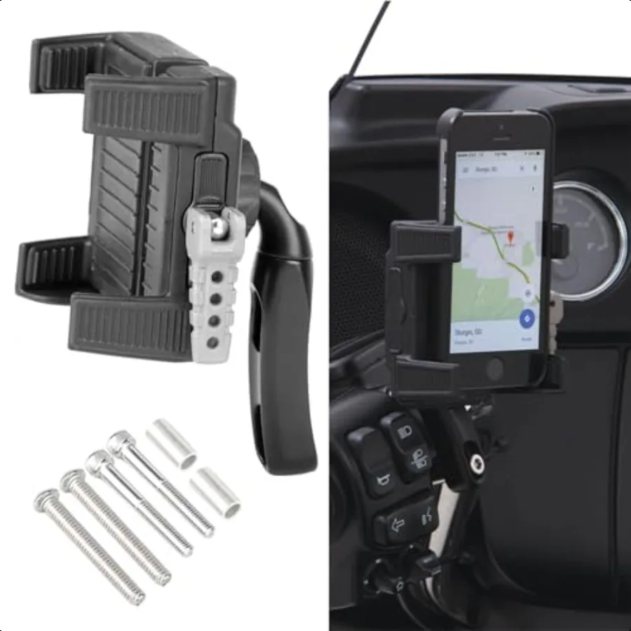 

Motorcycle Mobile Phone GPS Navigation Bracket for Gold Wing GL 1800 GL1800 F6B DCT 2018 2019 2020 2021 2022 2023 2024 Univers