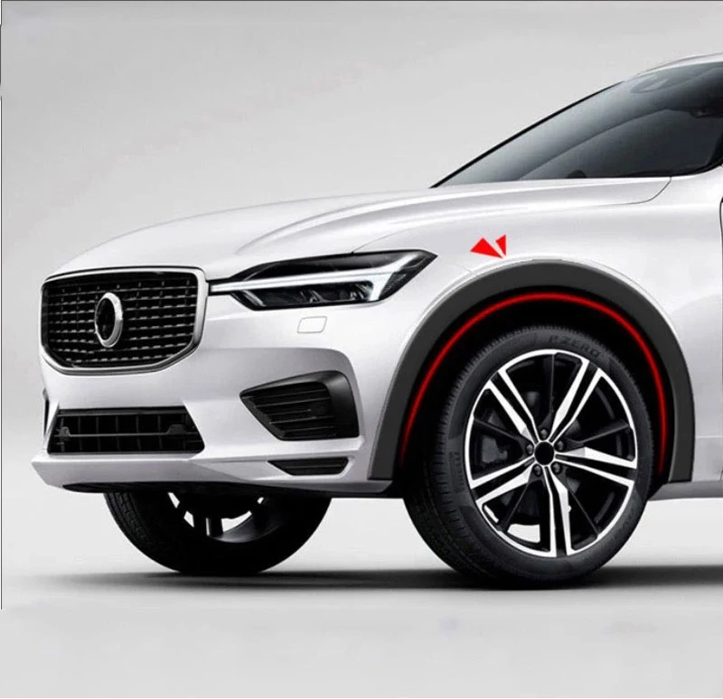 1,5 M Universal Auto Kotflügel Auto Rad Bögen Flügel Expander Arch Augenbraue Anti-kollision Streifen Kotflügel Schutz Abdeckung Dekoration – Detail 2