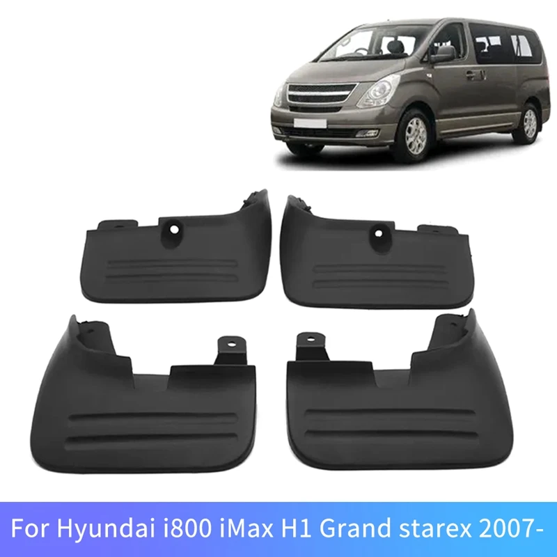 86850-4H000 Car Front Rear Left Right Mud Guard Splash Flaps For Hyundai I800 Imax H1 Grand Starex 2007- Accessories