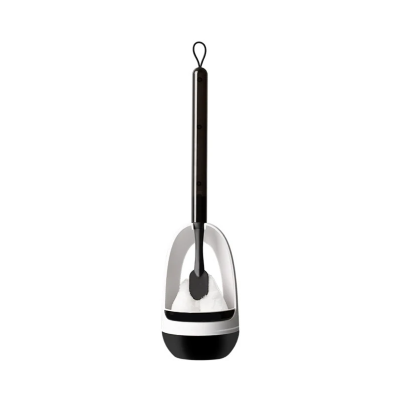 

Long Handle Toilet Brush with Holder Toilet Cleaning Tool Bathroom Accessories Dropship