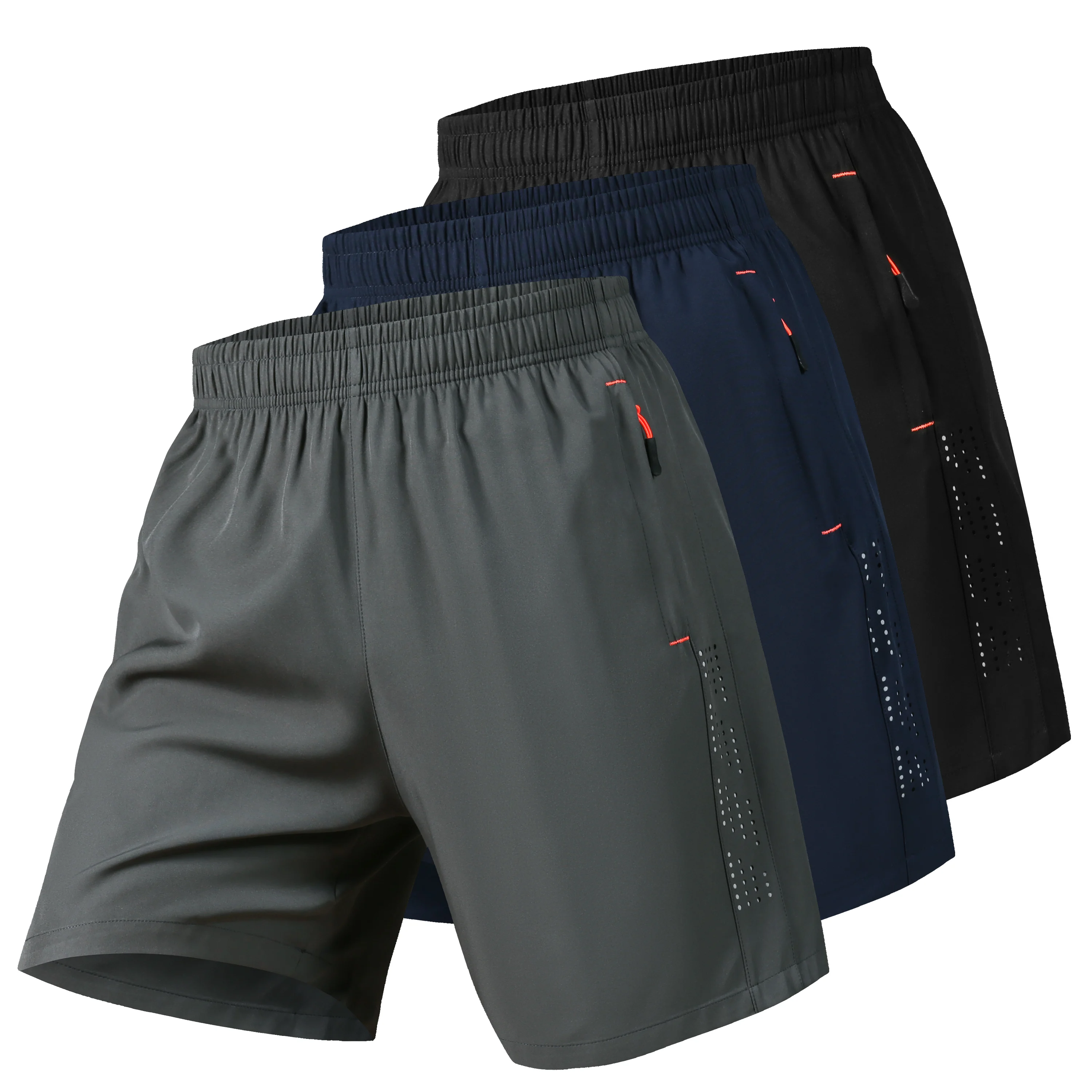 

Летние спортивные мужские шорты, быстросохнущие, для фитнеса, бега, тренировок, свободные, повседневные