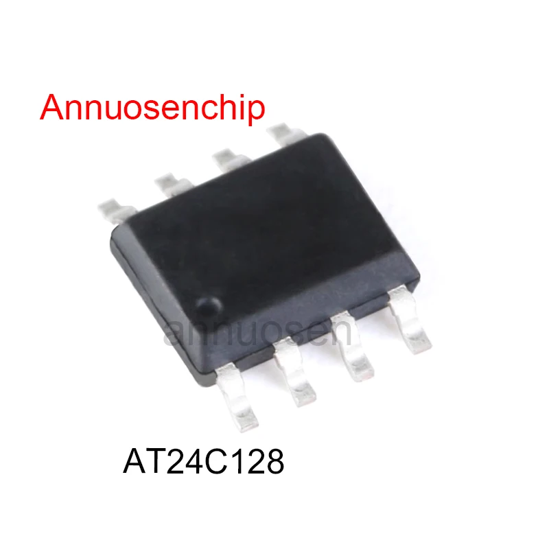 100PCS/LOT New and Original 24C128 AT24C128N AT24C128AN SOP-8 AT24C128