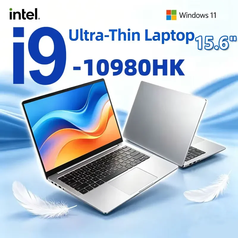 Portable Notebook PC 15.6 Intel I9-10980HK 32GB RAM 2TB SSD Windows 11 Pro Home Gaming Office Business Computer High Performance