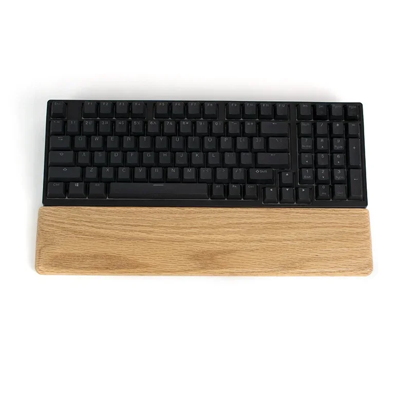 مسند راحة اليد من خشب الجوز الأسود مخصص من الخشب الصلب مسند للمعصم شجرة بلام خشبية 60/75/86/100/104% ملحقات لوحة المفاتيح الميكانيكية مسند الماوس