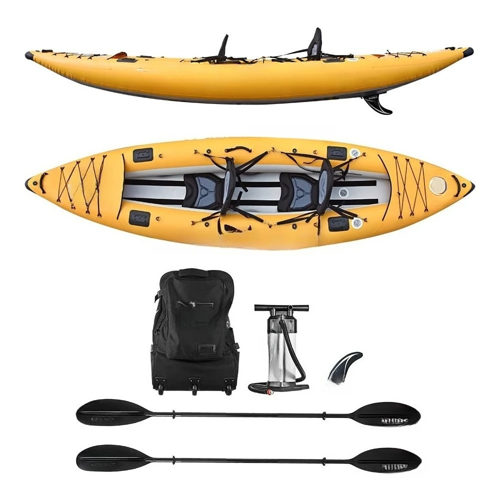 Tahoe Inflatable Kayak - Premium Single & Double Person Kayak Durable Design, Portable and Stable with Advanced, Customized