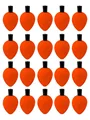 20pcs red