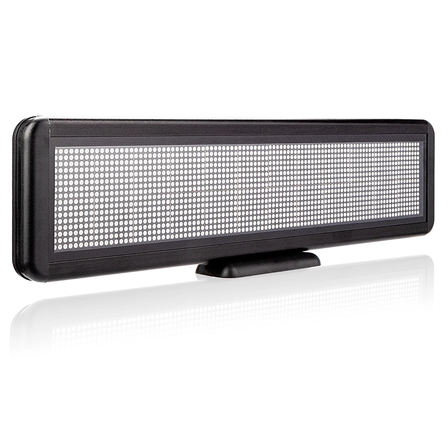 16*64Dots LED Car Sign Moving Message Display Programmable LED Display Board for  Advertising, Built-in Battery Rechargeabl