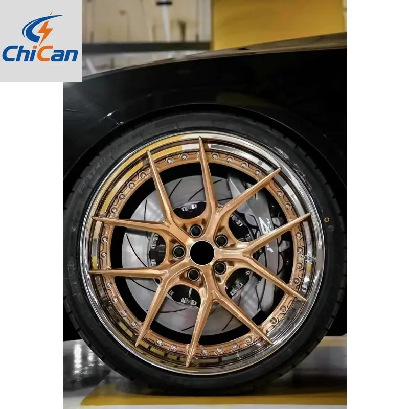 

【2026】Chican Custom 2 Piece Forged Aluminium Alloy Wheels 18-23 Inch For Bentley BMW M3 G80 Benz C63