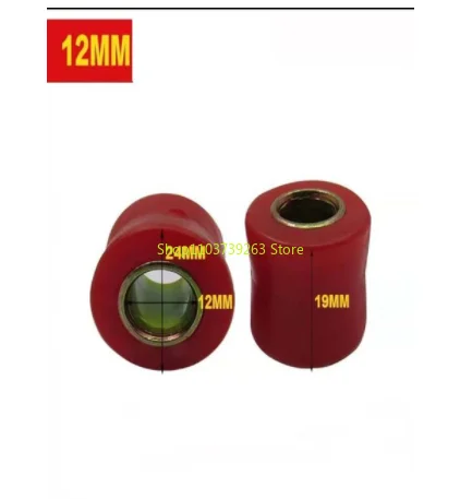 2pcs Universal Motorcycle 10MM 12MM Rear Shock Absorber Sleeve Buffer Rubber Ring Bushing Fixed Ring Rear Sleeve Scooter