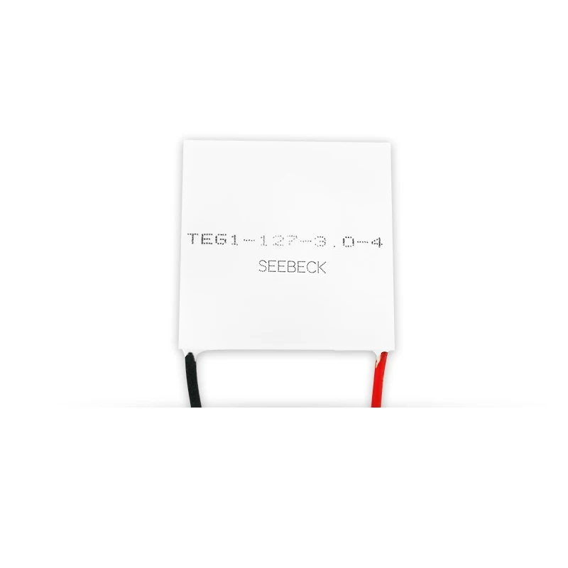 3 uds TEG1-127-3.0-4 hoja de generación de energía térmica hoja de generación de energía termoeléctrica de alta eficiencia efecto Seebeck 40*40mm