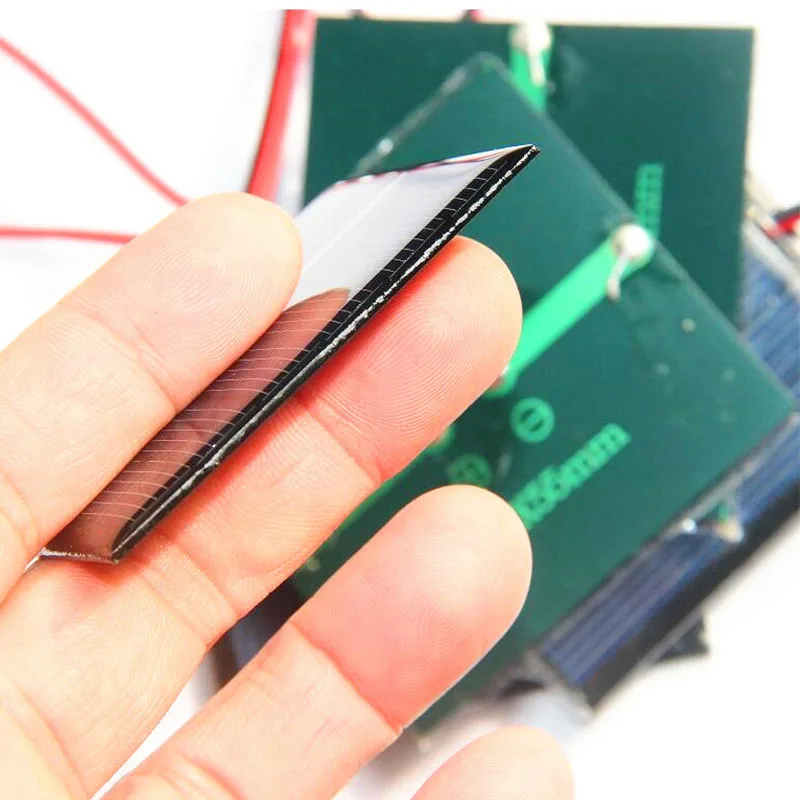 Высокоэнергоэффективные OEM поликристаллические силиконовые солнечные панели 0,55 Вт 3 в, портативная мини-батарея для велосипедов, дворов, рыбалки, лодок