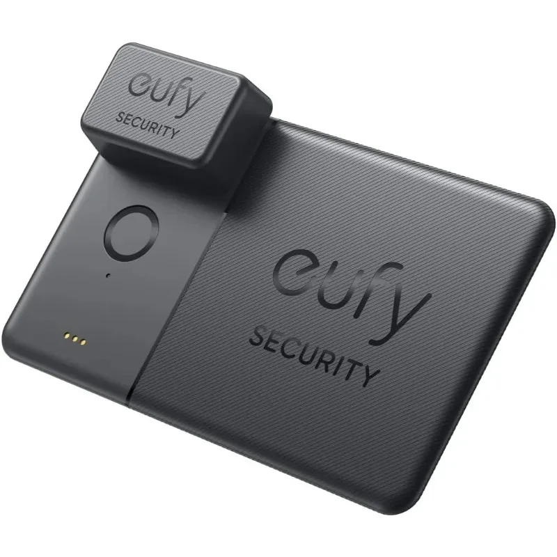 Anker Eufy (ユーフィ) SmartTrack Card E30 (充電式紛失防止トラッカー) 充電対応 Appleの「探す」に対応 (iOS端末のみ) / 紛失防止タグ/スマートタグ/スマホが見つかる/忘れ物防止/スマホ鳴らす