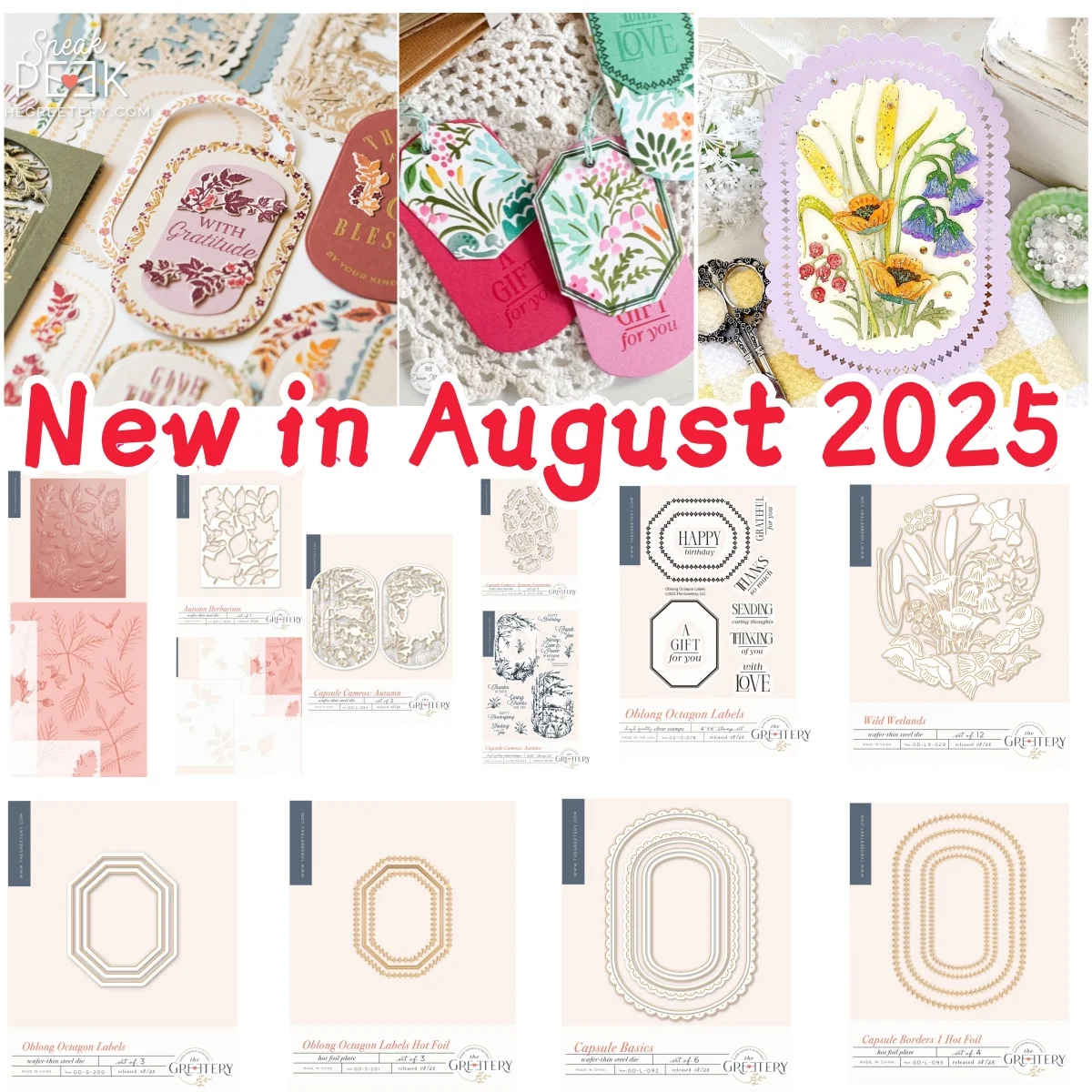 

2025 Autumn Capsule Flower Mushroom Metal Cutting Dies Clear Stamps Stencil Hot Foil For DIY Card Making Scrapbooking Decoration