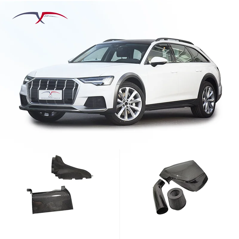 

Suitable for AUDI A6 A7 C7 3.0T Automotive Parts Carbon Fiber Cold Intake System Kit Cold Intake Filtration System