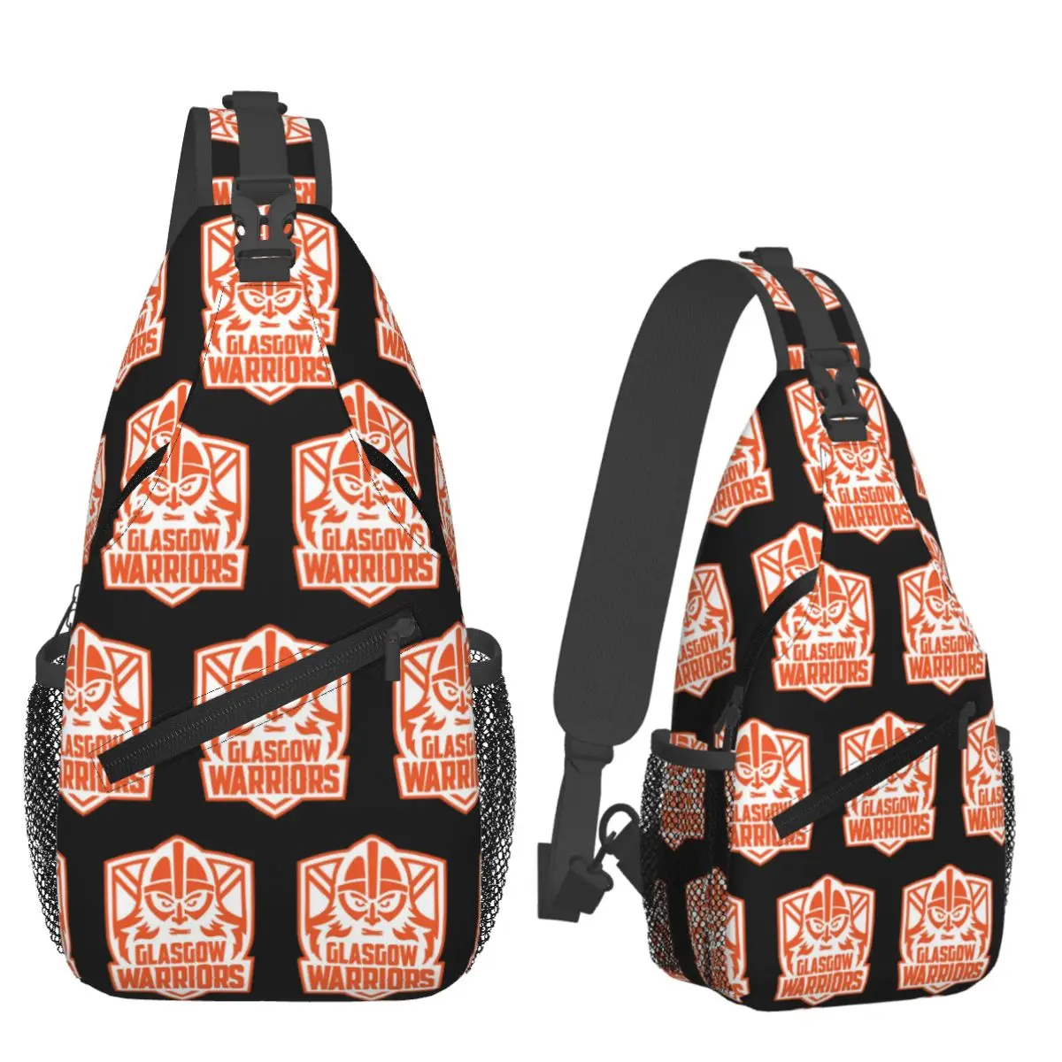 

GLASGOW WARRIORS RUGBY-TEAM нагрудная сумка мужской рюкзак через плечо на слинге нагрудная сумка дорожный походный рюкзак сумка на плечо