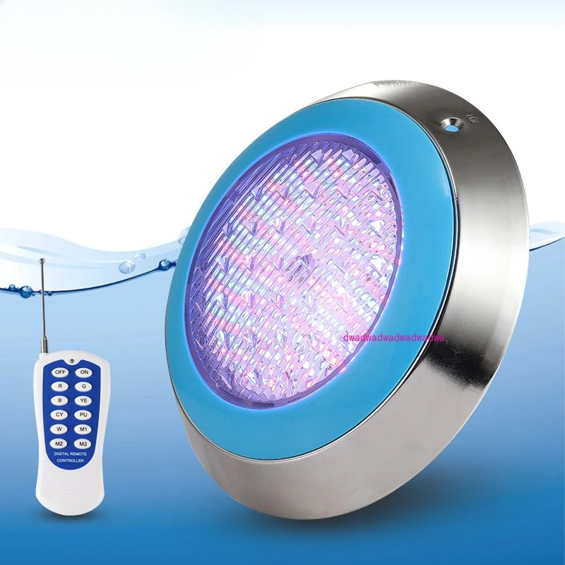 

LED stainless steel wall-mounted swimming pool light, underwater colorful RGB pool pool wall light landscape underwater lamp