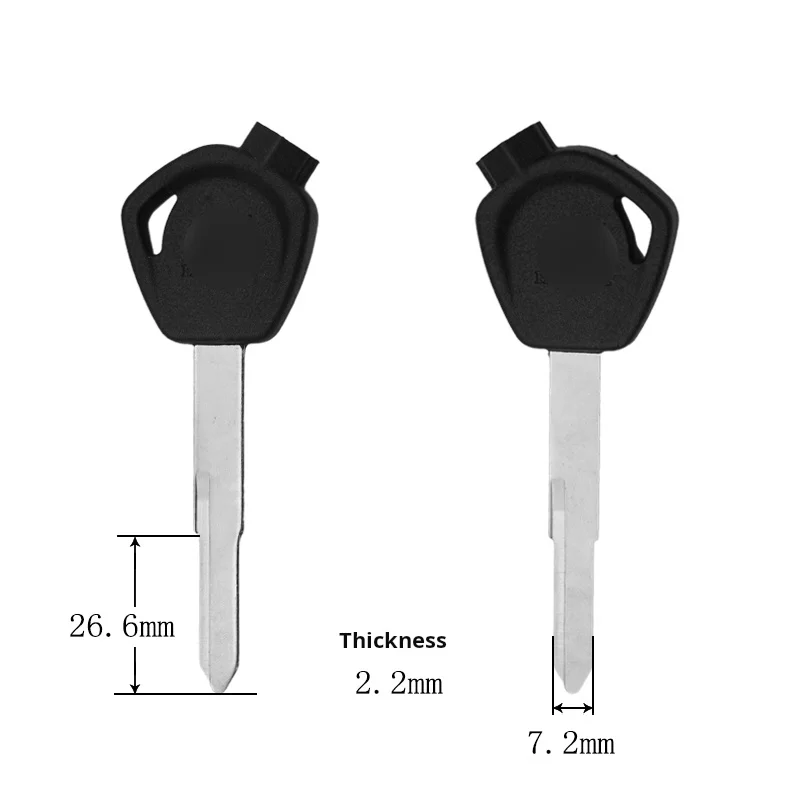 Honda motorcycle key, suitable for: Honda motorcycle key Wuyang Honda short left and right single.(including magnet)