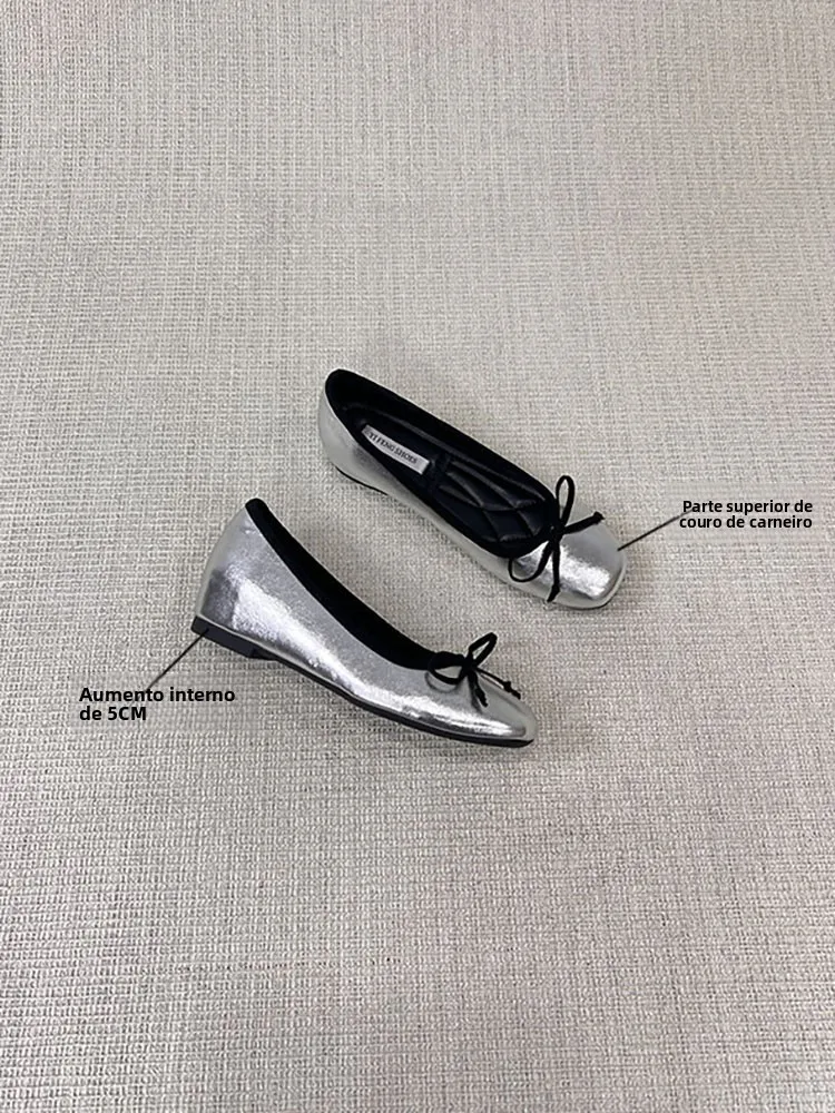 elevated-5cm-ballet-flat-shoes-women's-mary-janes-leather-knot-slip-on-anti-slip-rubber-bottom-casual-fashion-footwear