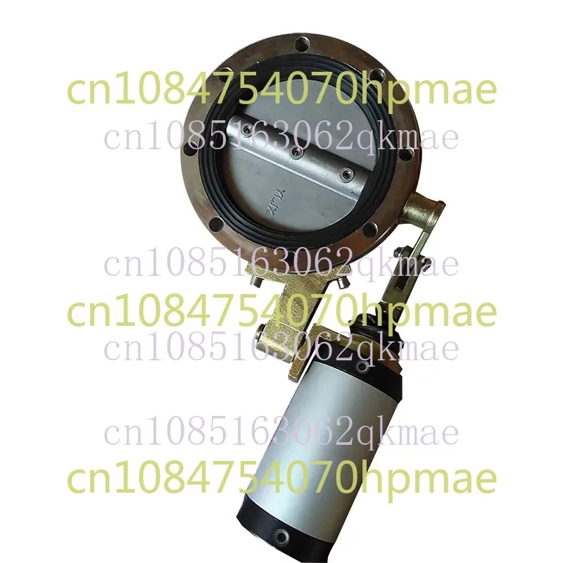 EPS Plate Machine Accessories DN150 Steam Pneumatic Vacuum Butterfly Valve High Temperature Stainless Steel Automatic Valve