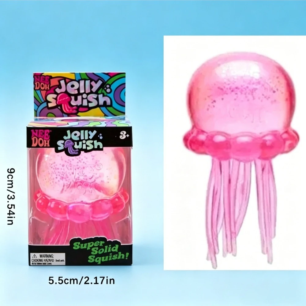 Schylling Nee Doh Nice-Sicle Sensory Cube, Soft Squishy Stress Relief Toy, Ideal Fidget for Anxiety & Concentration view 6