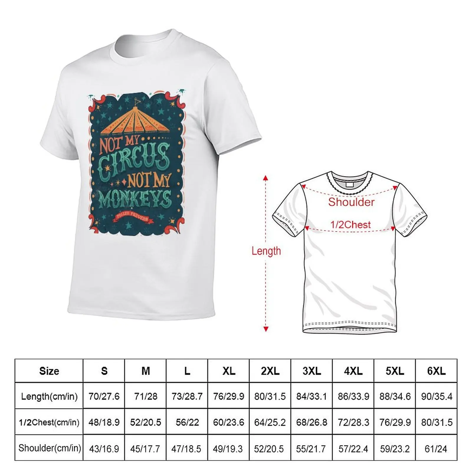 Not My Circus Not My Monkeys T-Shirt cute tops fashion shirts slim fit t shirts for men