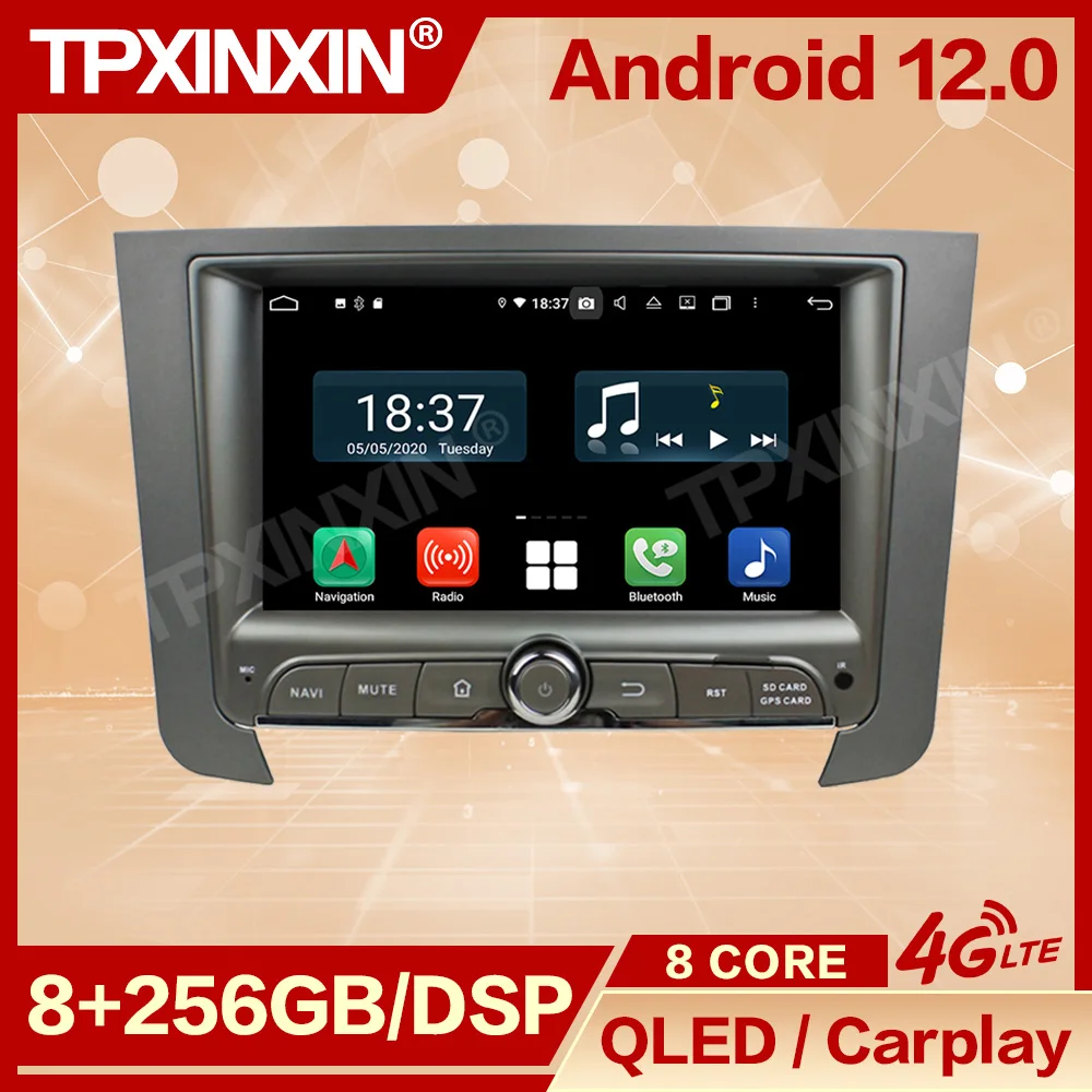 

Автомагнитола с GPS Навигатором, 2 Din, Android 12, для Hyundai Rexton 2014, Автомобильная Мультимедийная магнитола с Bluetooth Carplay