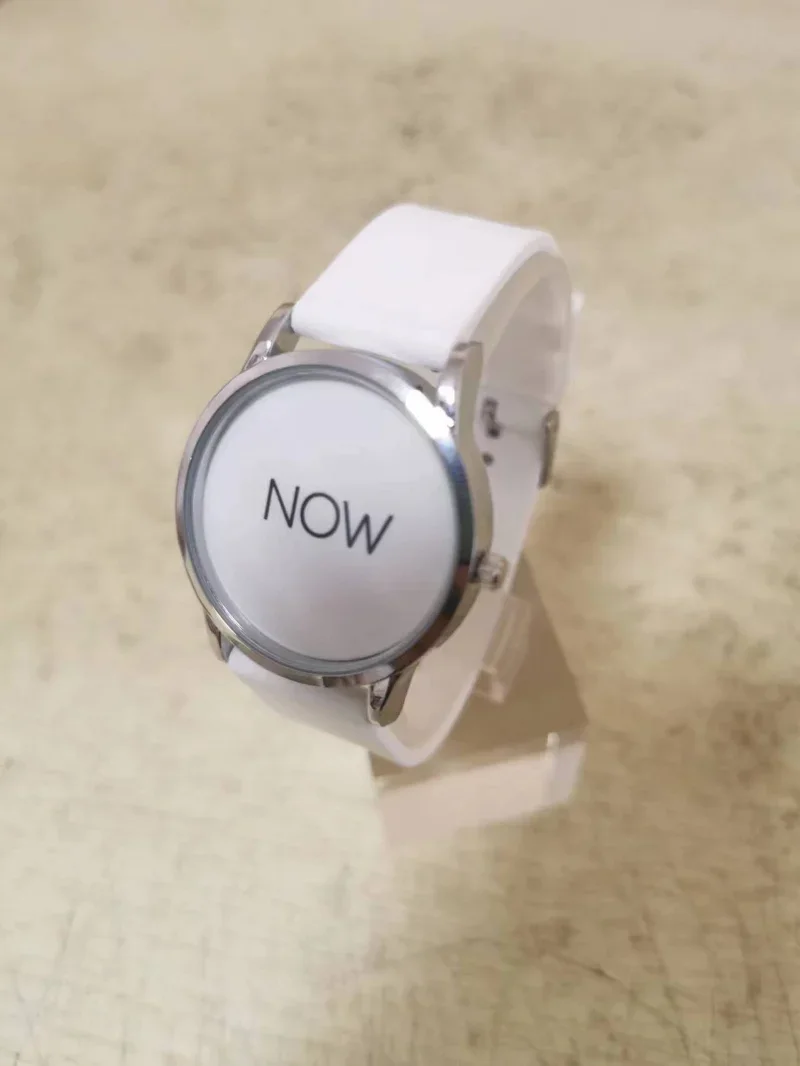 Reloj moderno sin escala de puntero, reloj creativo con personalidad Simple, nuevo