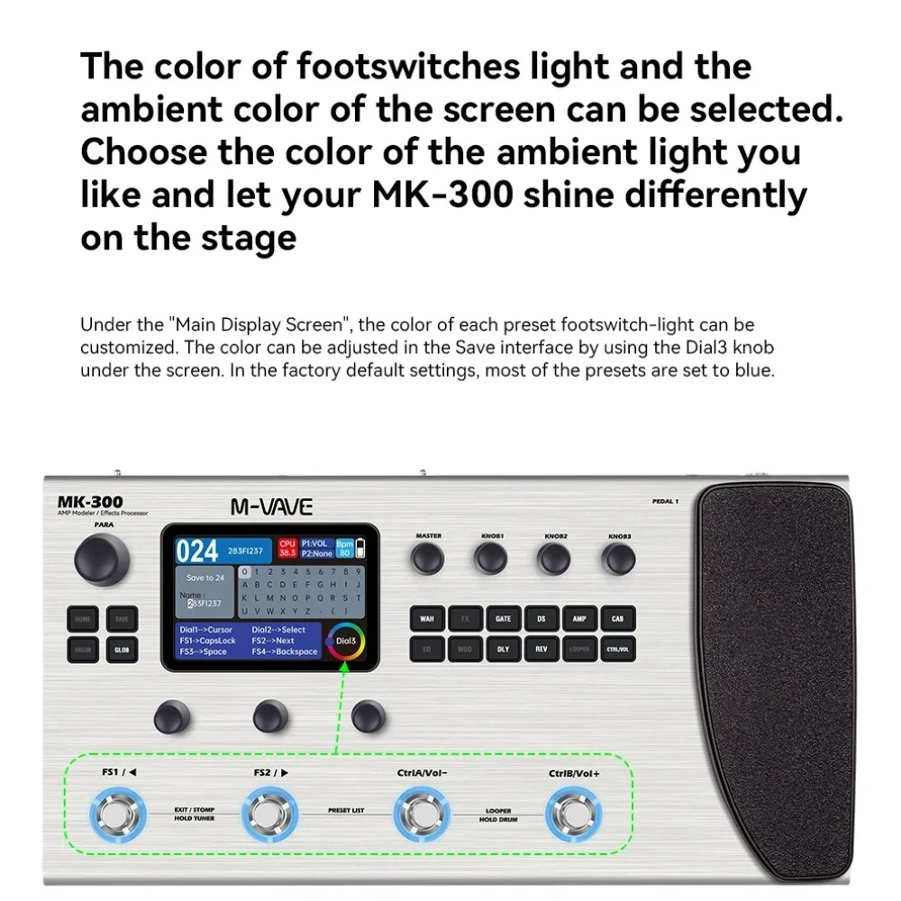 M-VAVE MK-300 Guita…