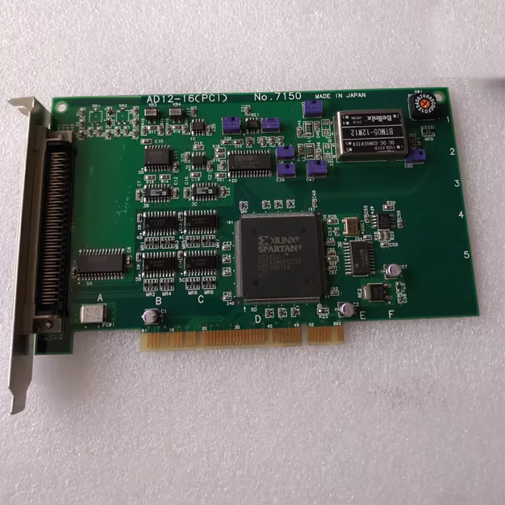 ل AD12-16 (PCI) رقم 7150A بطاقة الحصول على الصناعية بطاقة التحكم في الحركة AD12-16 (PCI) رقم 7150